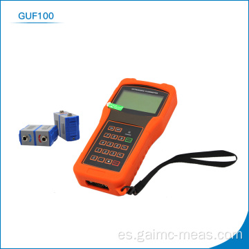 Medidor de flujo ultrasónico de DN32mm para aguas residuales con pantalla LCD grande